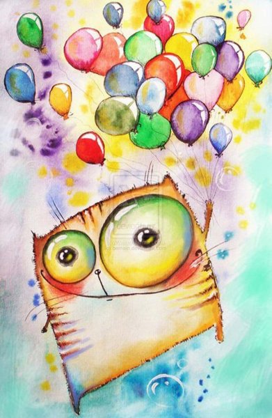 Рисунки яркие простые