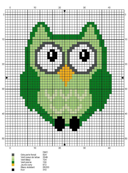 Маленькие вышивки крестиком