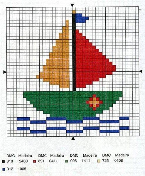 Схемы для вышивания крестиком красивые и легкие