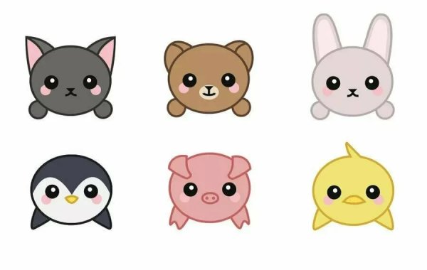 Милые маленькие рисуночки легкие