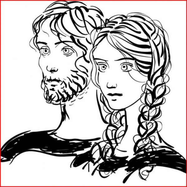 Рисунок Руслана и Людмилы