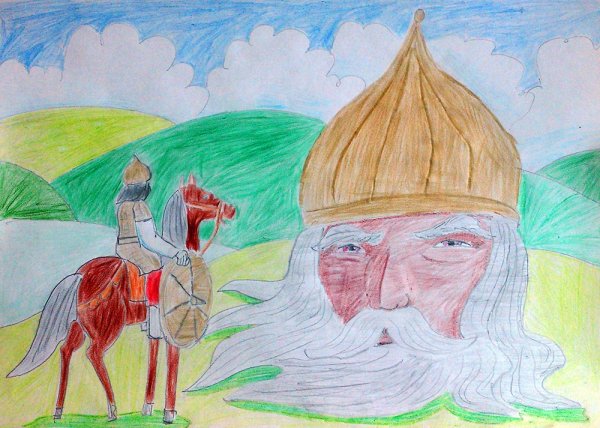 Иллюстрации к опере Руслан и Людмила легкая