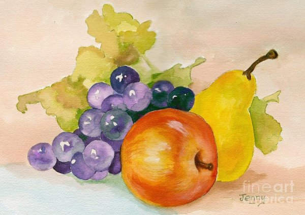 Этапы штрихования натюрморта