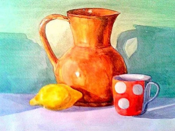 Натюрморт рисунок