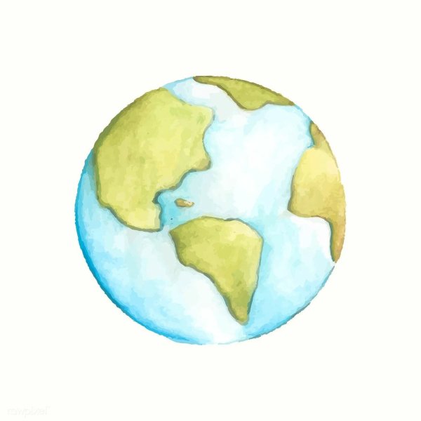 Земля рисунок для детей