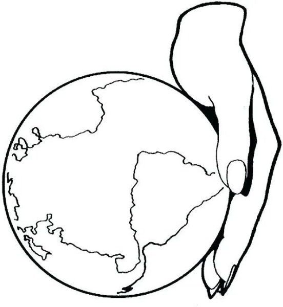Земля рисунок