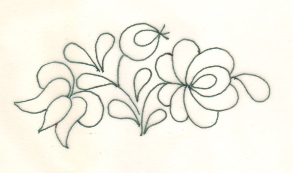 Рисунки для вышивания тамбурным швом для детей