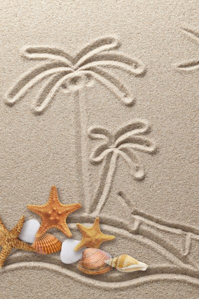 Узоры из песка