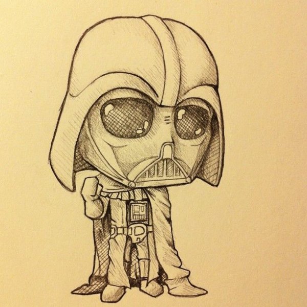 Star Wars карандашом