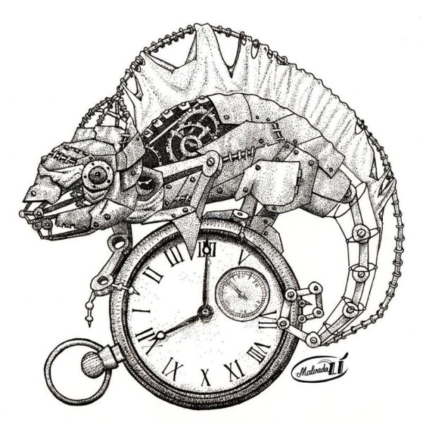 Стимпанк Графика