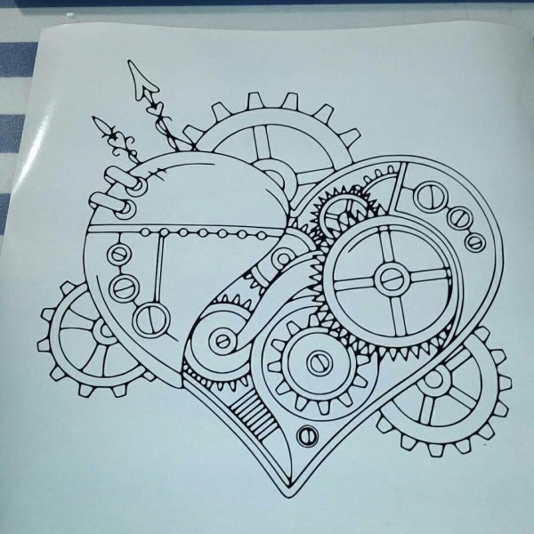 Гравюры стимпанк