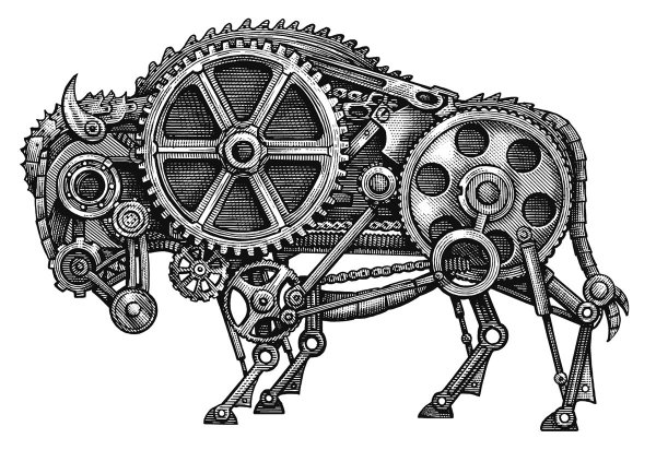 Векторные изображения стимпанк