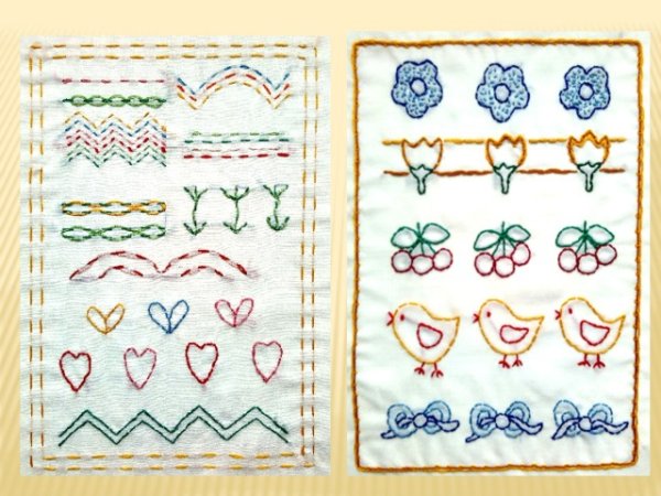 Шов полукрест или роспись