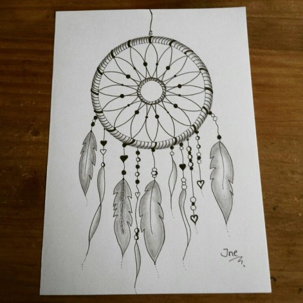 Зентанглы Ловец снов