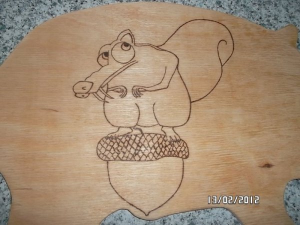 Плоскостное Выжигание по дереву