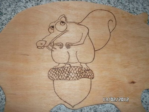 Легкое Выжигание по дереву