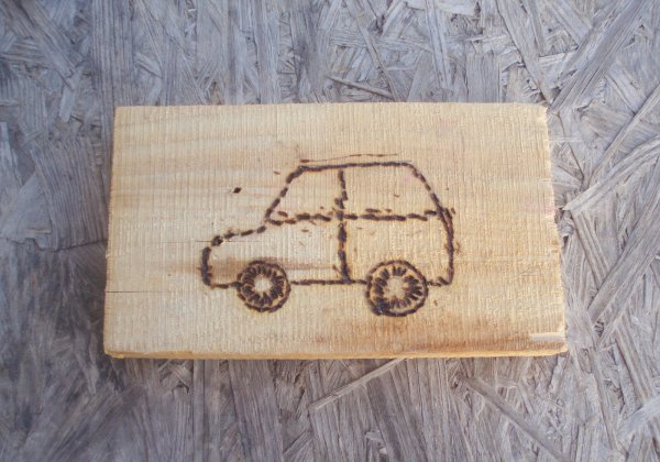 Пейзаж для выжигания