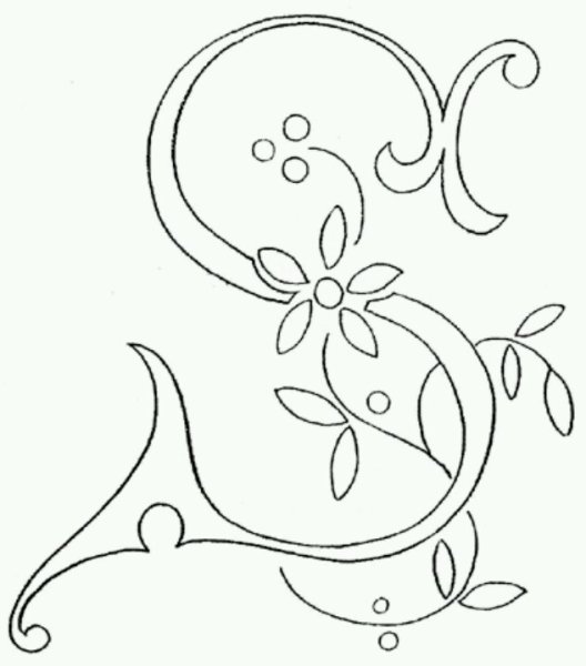 Монограммы букв