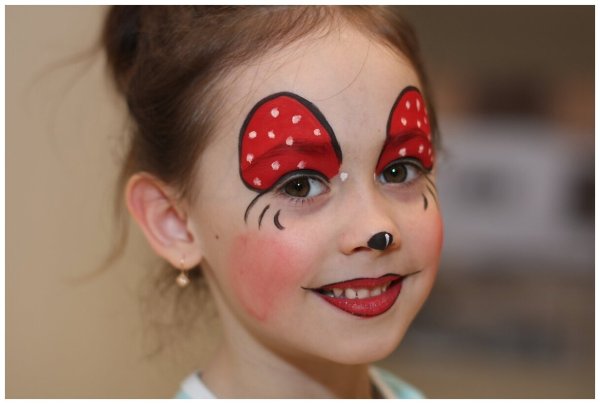 Лёгкий аквагрим для детей