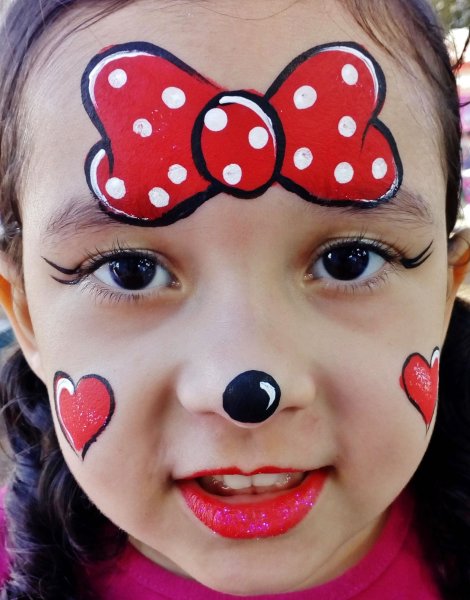 Схемы аквагрима для детей