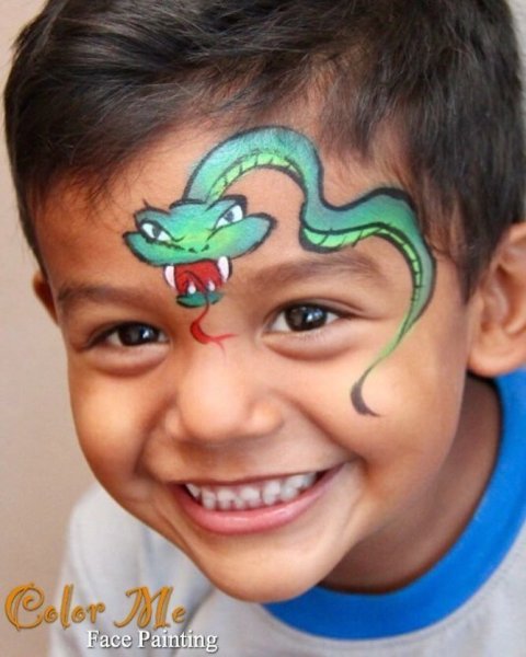 Аквагрим несложный