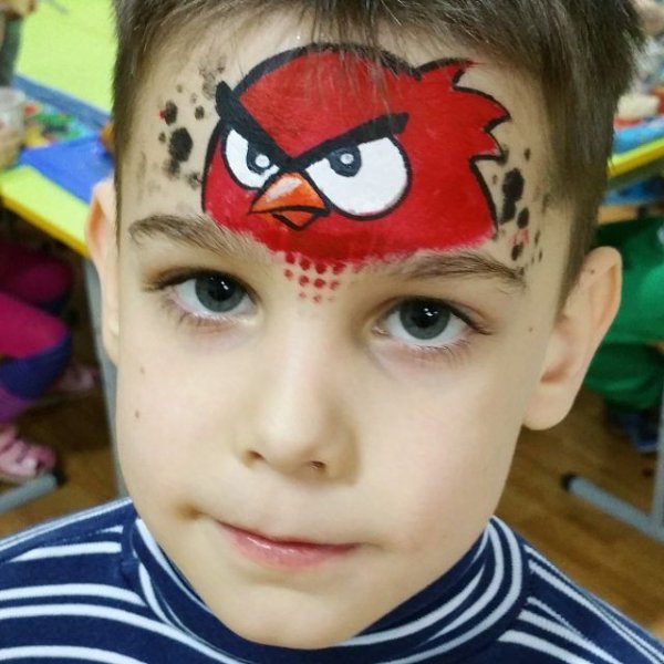 Аквагрим Ежик