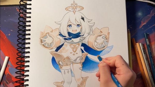 Картинки для срисовки Геншин