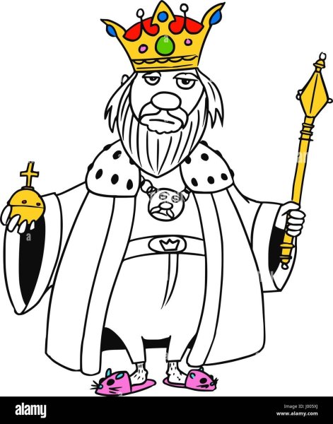 Царь раскраска