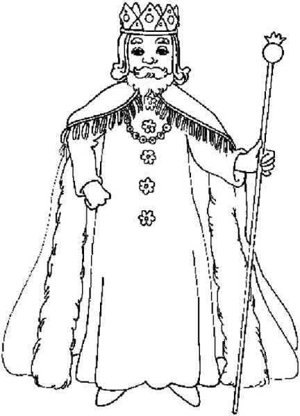 Царь Берендей рисунок