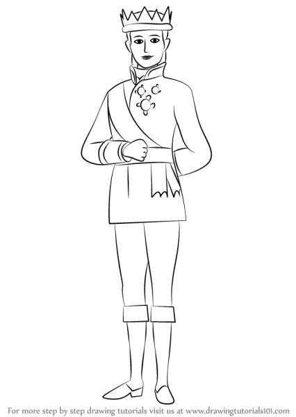Король и Королева раскраска для детей