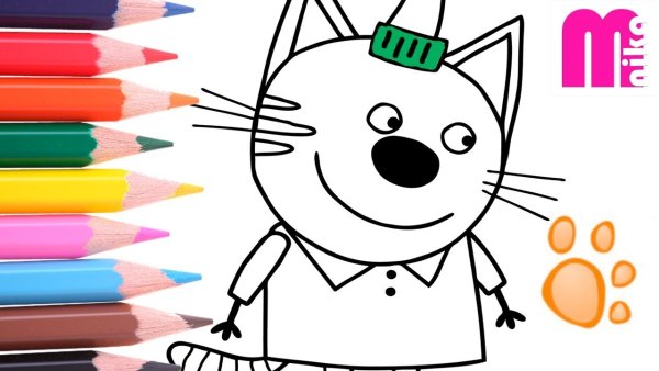 3 Кота рисовалки