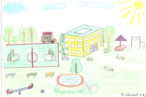 Детская площадка эскиз