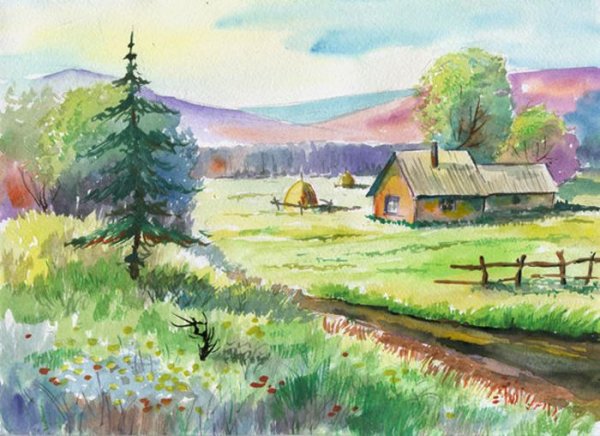 Пейзаж 7 класс