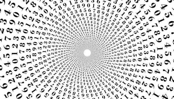 Цифры фон