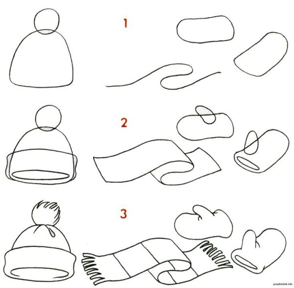 Шапка раскраска