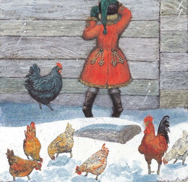 Иллюстрации к черной курице Погорельского