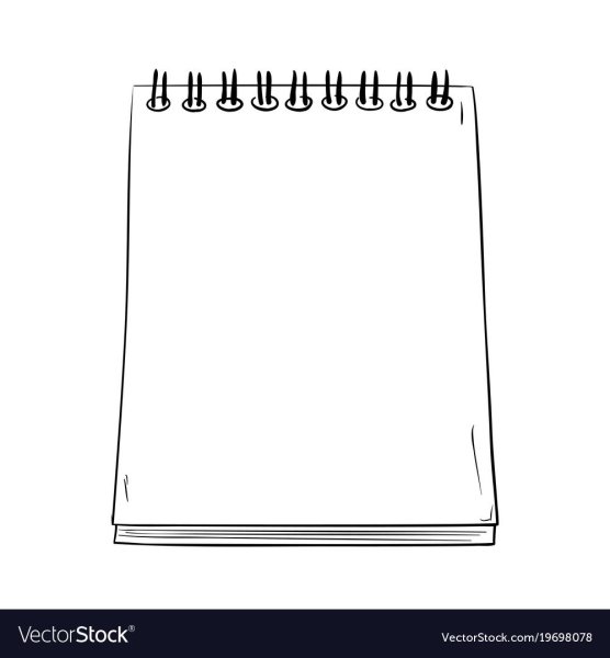 Школьный блокнот эскизы