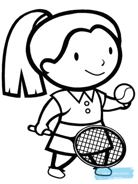 Футболист раскраска для детей