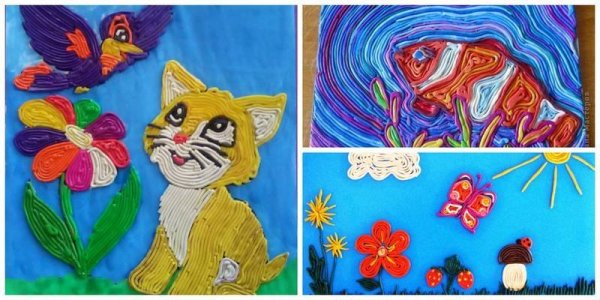 Техника размазывания пластилина