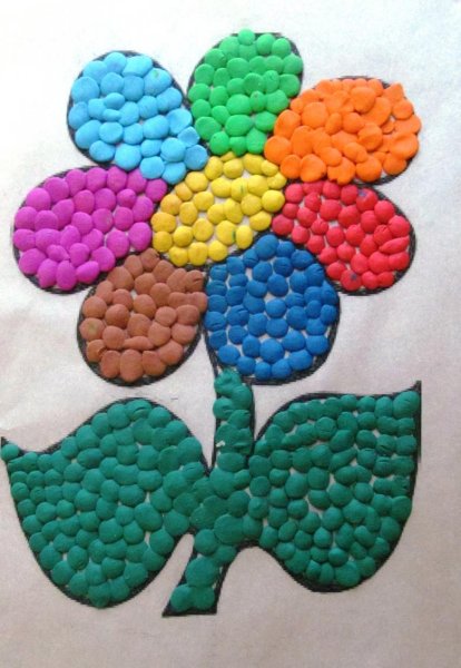 Рыбка пластилинография рыбка