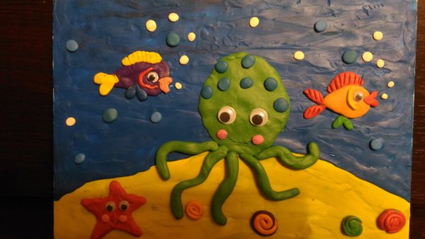 Пластина графия Золотая рыбка