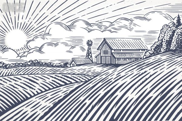 Рисование травы карандашом