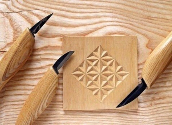 Геометрическая резьба узоры Балдина