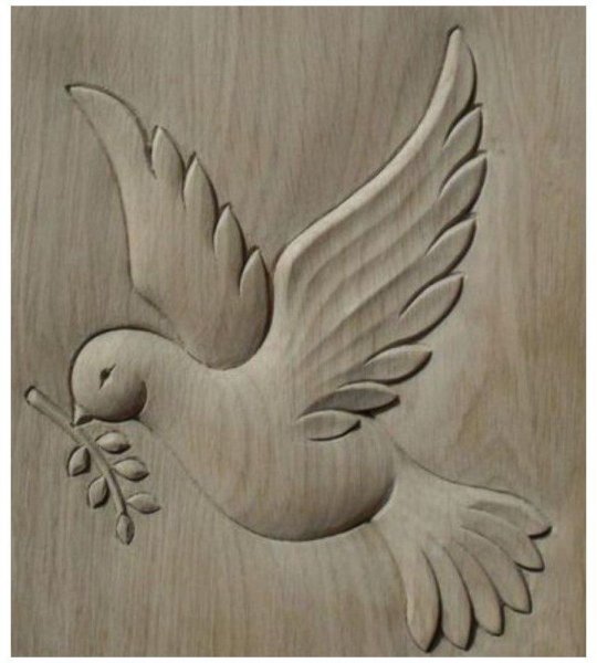 Скобчатая Геометрическая резьба по дереву