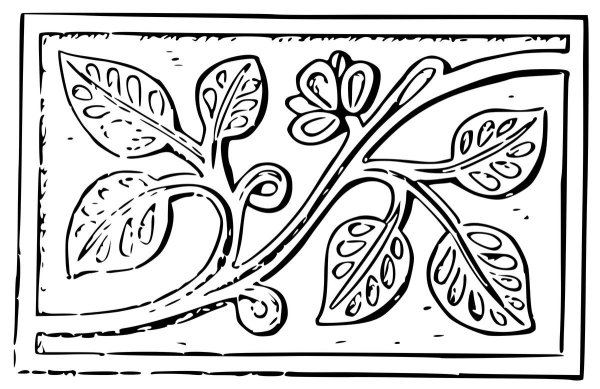 Трехгранно выемчатая резьба по дереву схемы