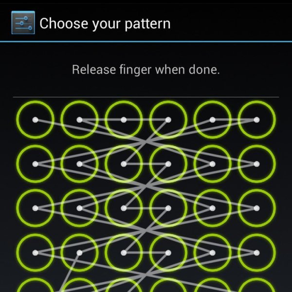 Графический ключ самсунг