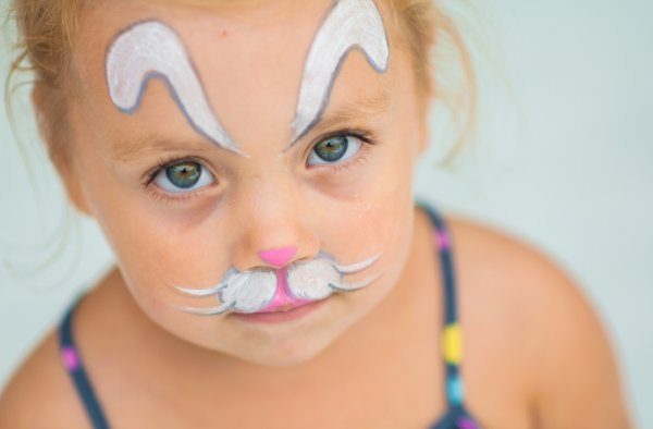 Грим для детей легкий