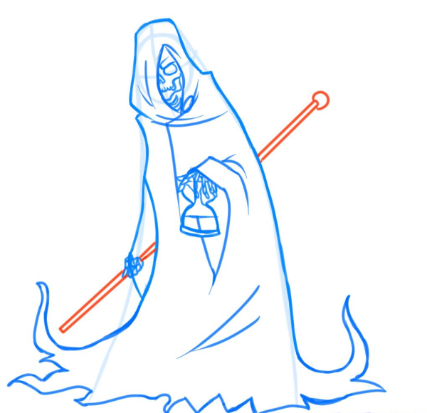 Рисунки карандашом смерть