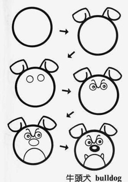 Рисование из кругов для детей