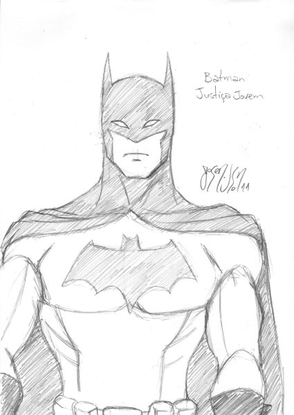 Бэтмен для рисования